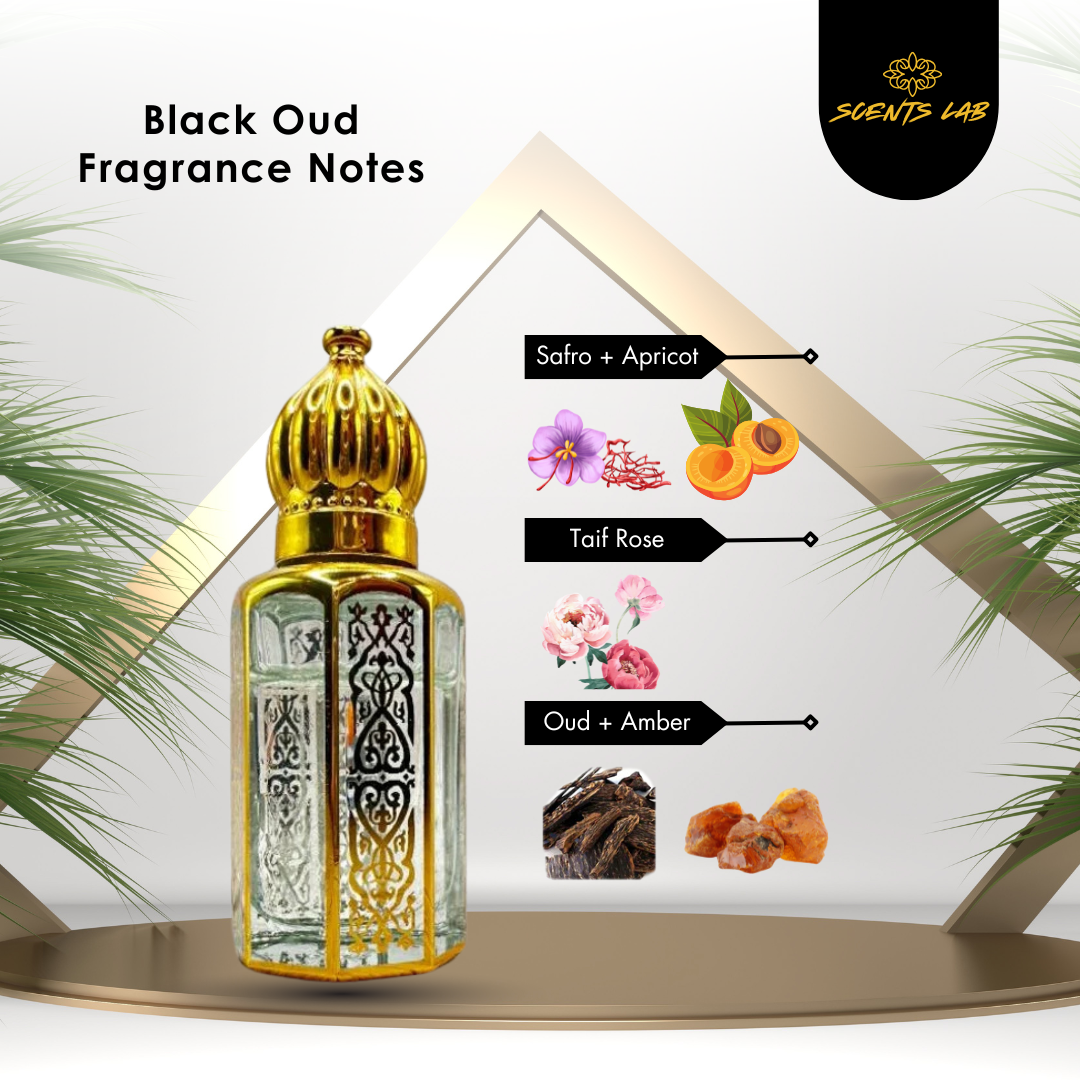 Black Oud | Pure Attar Oil | 12ml