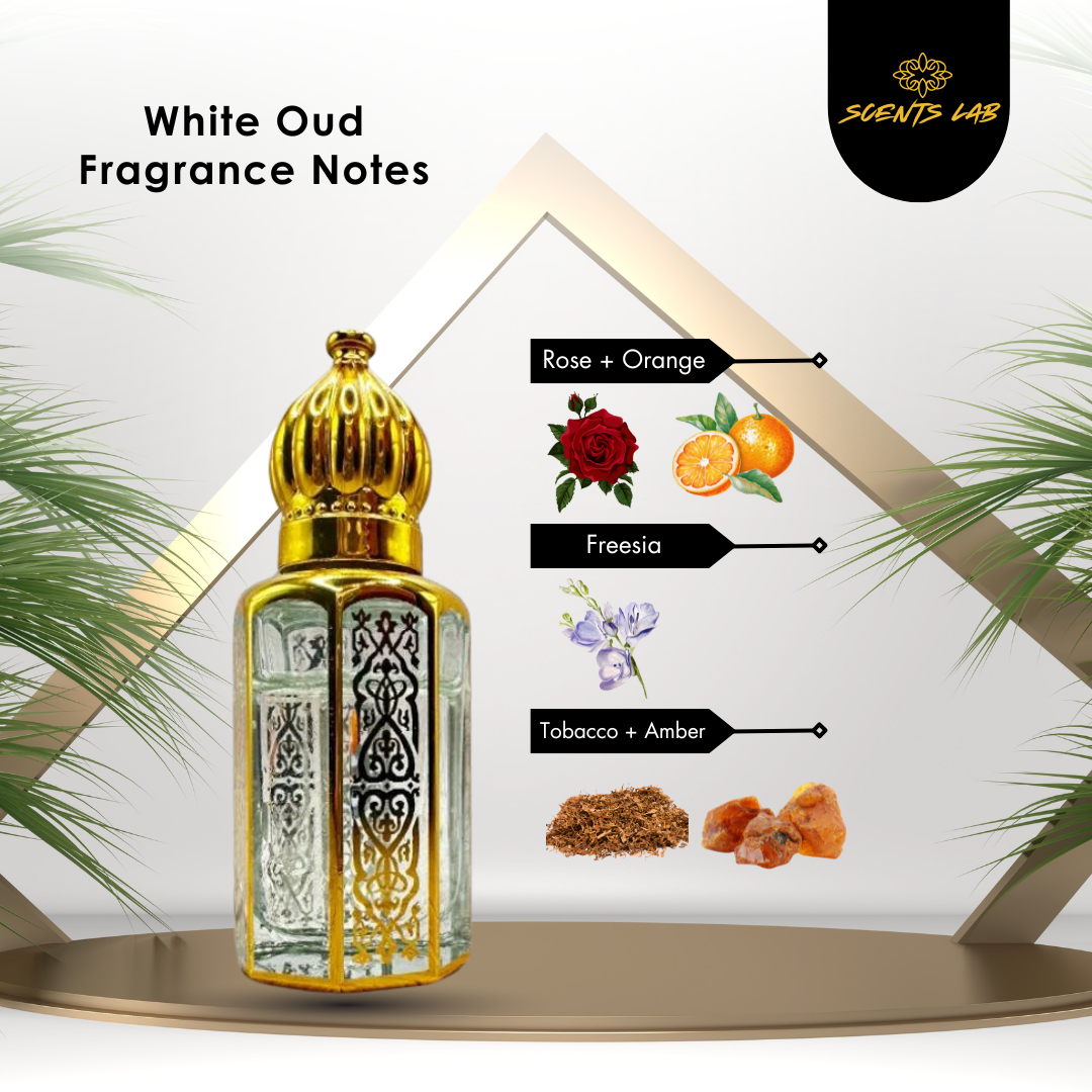 White Oud | Pure Attar Oil |12ML