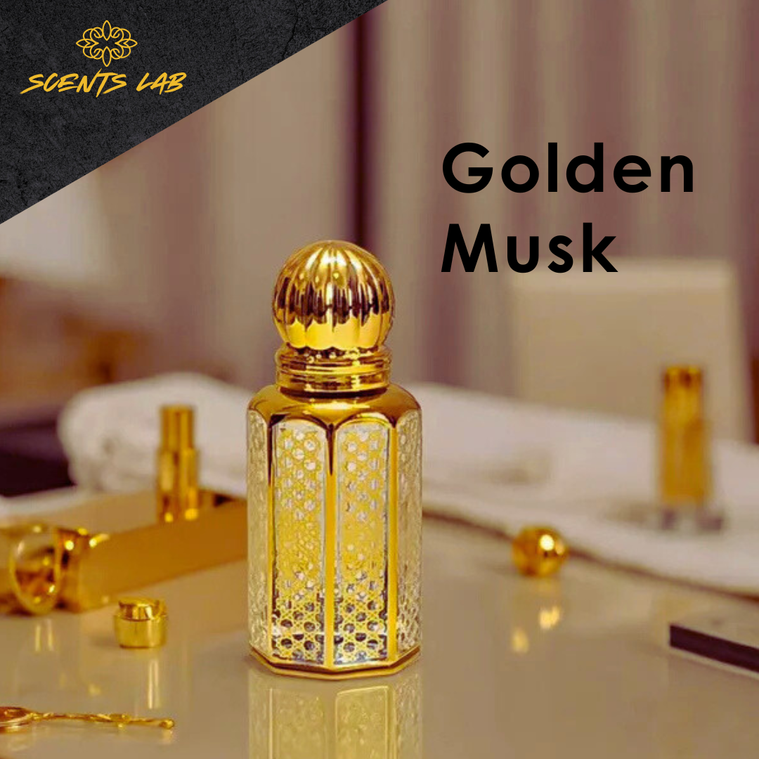 Golden Musk | Pure Attar Oil | 12ml